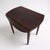 Wood Mahogany Extendable Drop Leaf Table with Castors For Sale - Image 7 of 7
