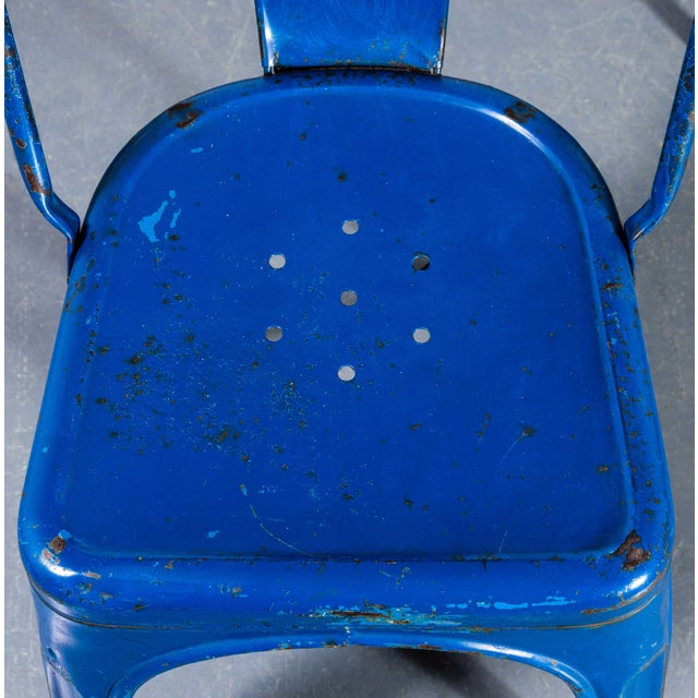 Outdoor Model A Dining Chair from Tolix, 1950s For Sale - Image 10 of 15