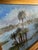 Realism Framed, Signed Oil on Board Painting of Florida Landscape For Sale - Image 3 of 11
