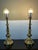 Late 20th Century Stiffel Cast Brass Table Lamps, Pair For Sale - Image 10 of 12
