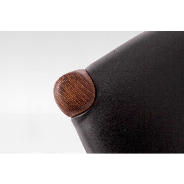 Black Model 84 Dining Chairs by Niels Otto Møller for J.L. Møller Mobelfabrik, Denmark, 1960s, Set of 4 For Sale - Image 8 of 9