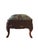Wood Vintage Wicker and Needdlep;oint Footstool For Sale - Image 7 of 7