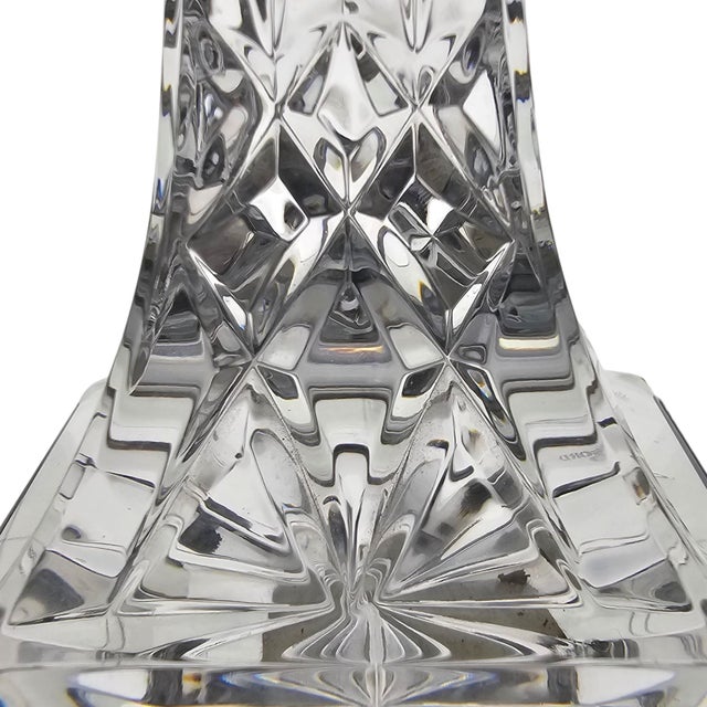 Pair of Waterford Crystal Lismore 8" Candlesticks For Sale - Image 12 of 15