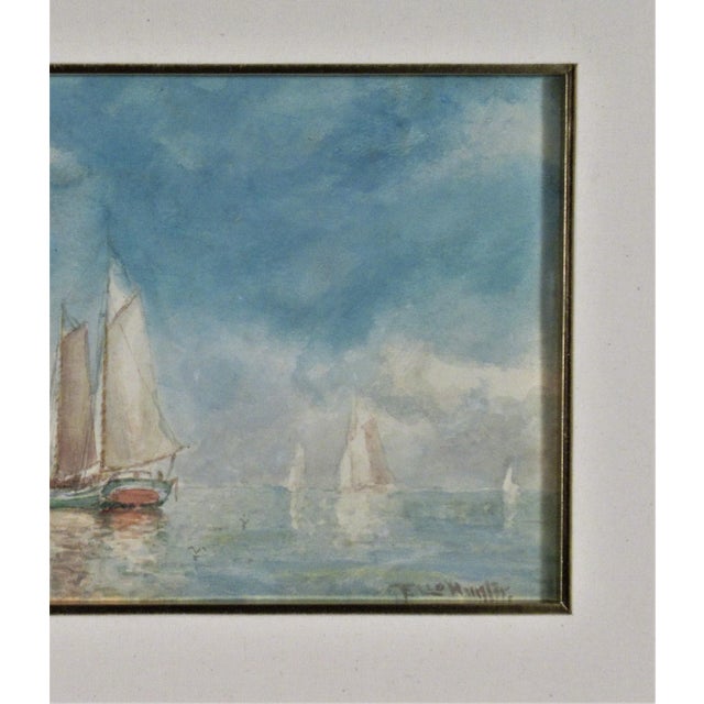 Frederick Leo Hunter, Harbor Village, Circa 1910 For Sale In San Francisco - Image 6 of 8
