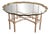 Coffee Table in Bamboo and Brass by Lysberg Hansen & Therp, Denmark, 1970s For Sale