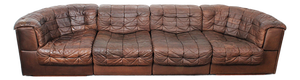 DS11 Modular Sofa from de Sede, 1970s, Set of 4