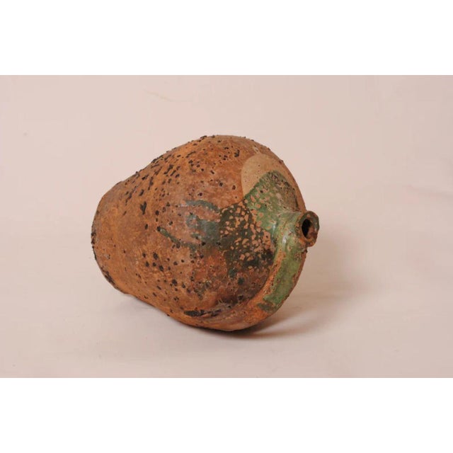 Rustic French Olive Oil Jug from Befos For Sale - Image 3 of 10