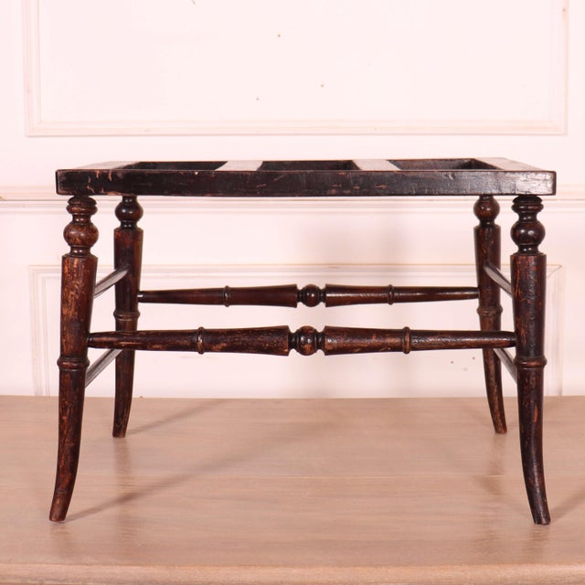 Wood English Beech Luggage Stand For Sale - Image 7 of 7