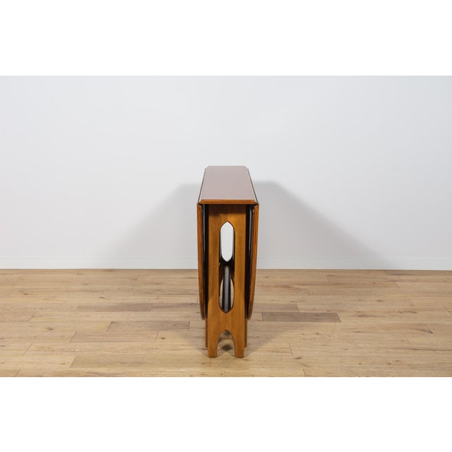 Mid-Century Modern Round Drop Leaf Dining Table from Jentique, United Kingdom, 1960s For Sale - Image 4 of 18