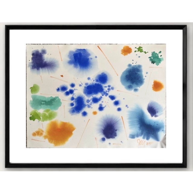 Paper Museum Painting for Sale by James McCray, Original Watercolor, Dated ‘85 and Signed, 22.25” X 31” For Sale - Image 7 of 8