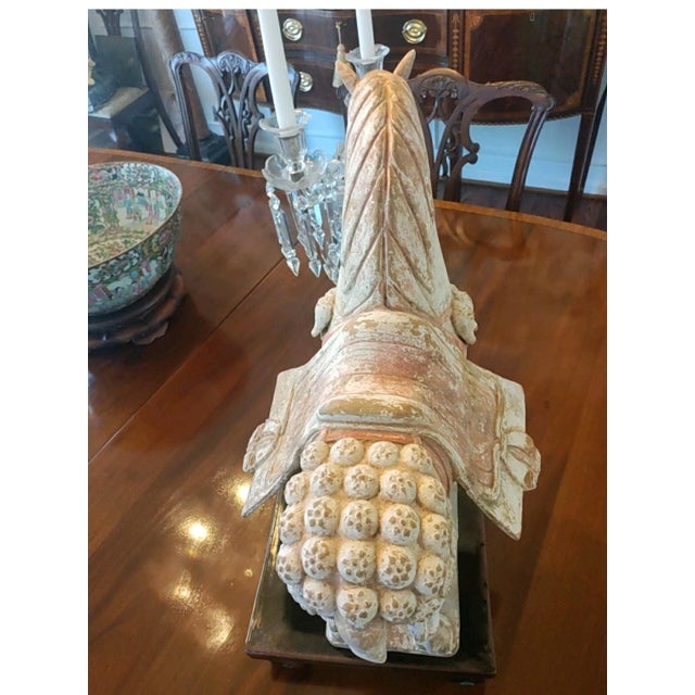 Tang Dynasty Terracotta Pottery Parade Horse, For Sale - Image 4 of 10