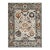 8x10 Luna Clara Beige Floral Traditional Hand Knotted Wool Carpet Rug For Sale