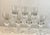Transparent 1940s Set of Seven Mid-Century Modern Steuben Baluster Crystal Water Goblets For Sale - Image 8 of 9