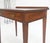 c.1880s Fine One Drawer Inlayed Solid Crotch Mahogany Top Console Table MINT! For Sale - Image 6 of 16