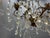 Large Beaded Crystal Florentine Chandelier, 1950s For Sale - Image 8 of 10