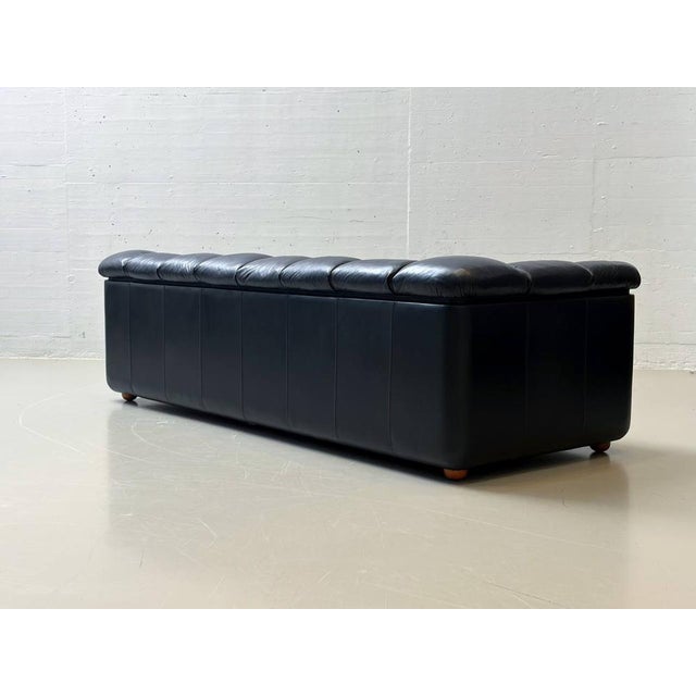 Leather Sofa from Poltrona Frau, Italy, 1970s For Sale - Image 6 of 18