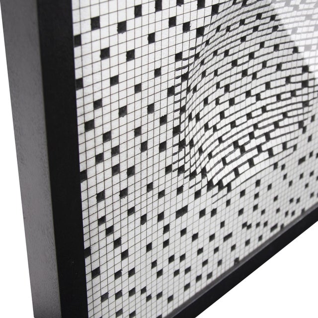 Contemporary Topstitch Tiled Wall Art For Sale - Image 3 of 8