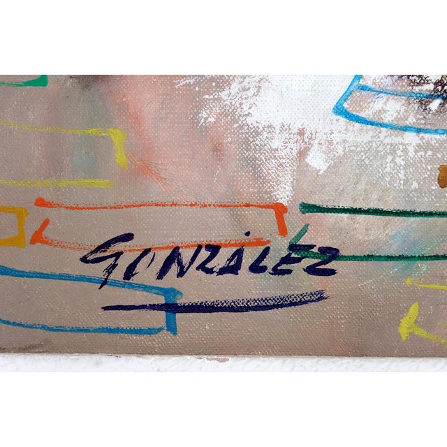 Antonio Collado Gonzalez, Little Boy, 1970s, Oil Painting on Canvas For Sale - Image 6 of 8