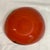 C. 1960s Alfredo Barbini Murano Persimmon Orange Glass Vide-Poche With Gold Flecks For Sale - Image 9 of 9