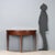 Half-Moon Console Table in Mahogany For Sale - Image 3 of 12