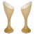 1980 Mid Century Modern, Murano Glass Lamps by Vistosi - A Pair For Sale