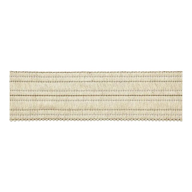 Schumacher Vincent Linen Braid in String For Sale