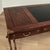 Vintage Anglo Indian Campaign Style Desk and Chair For Sale - Image 9 of 18