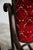 Vintage Bentwood and Red Velvet Rocking Chair, 1950s For Sale - Image 9 of 10