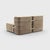 Contemporary Curt Modular Set Flexible Two-Seater Sofa by Ambivalenz, Set of 4 For Sale - Image 3 of 5
