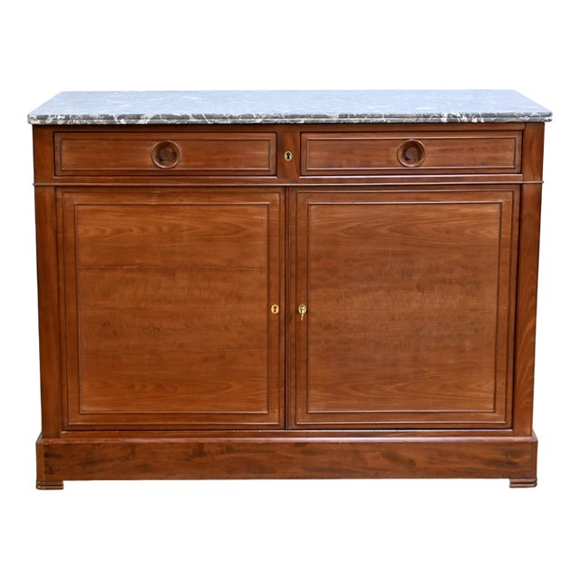 Mahogany City Buffet, Late 19th Century For Sale