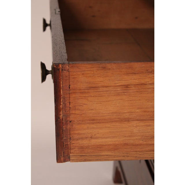 Early 19th Century George III Mahogany Chest of Drawers For Sale - Image 11 of 11