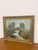 This Framed hand Painted artwork is signed G.Seidman and depicts a country scenery Landscape. This piece has nice patina...
