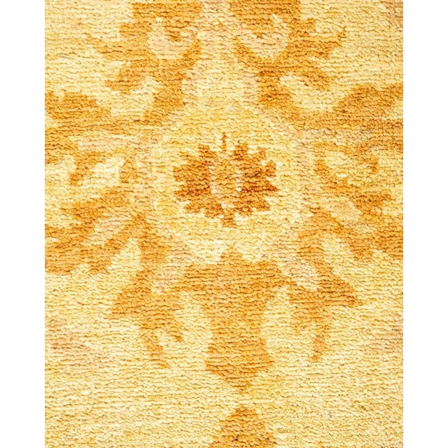 Traditional Eclectic, One-of-a-Kind Hand-Knotted Area Rug in Ivory, 8' 2" x 10' 4" For Sale - Image 3 of 8