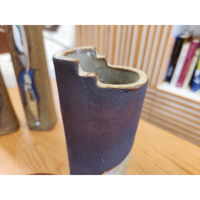 Violet Vase from Galician Crafts For Sale - Image 5 of 7