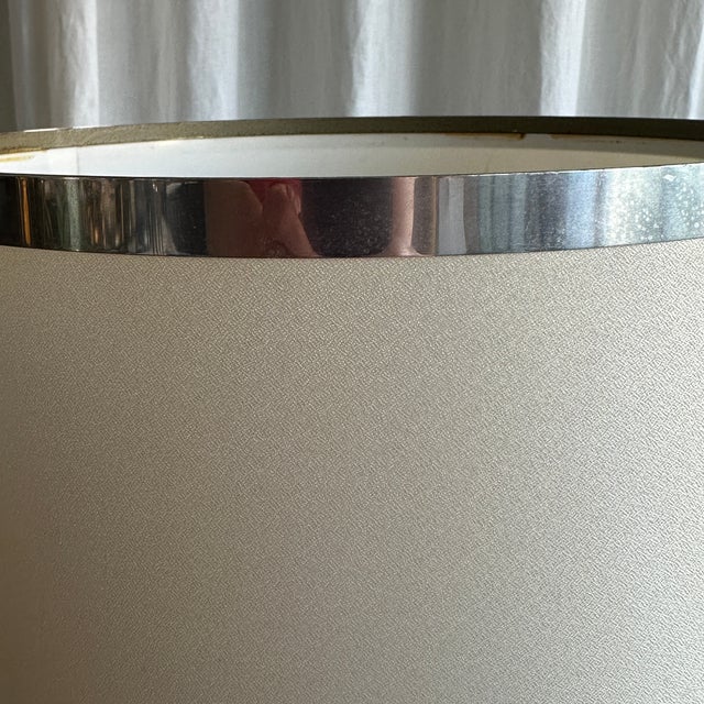 Italian Space Age Spherical Chrome Table Lamp, 1970s For Sale - Image 10 of 15
