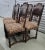 19th Century Belgian Baroque Carved Walnut and Leather Dining Chairs - Set of 6 For Sale - Image 4 of 12