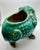 VIntage Shiwan Green Glazed Three Legged Toad For Sale In Chicago - Image 6 of 9