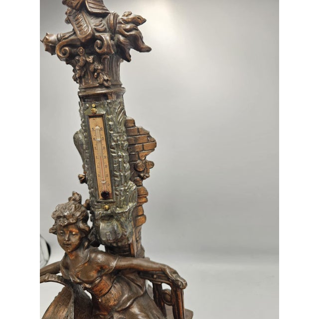 Pre-War Figural Thermometer, 1890s For Sale - Image 4 of 8