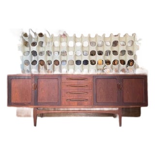 Vintage G-Plan Teak Credenza For Sale