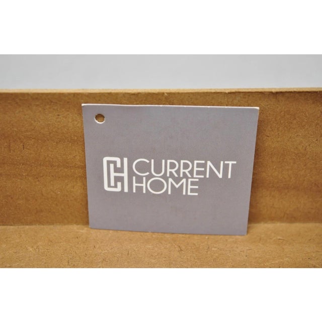 Modern Black White & Gold Bone & Brass Inlay Jewelry Trinket Box by Current Home For Sale - Image 13 of 17