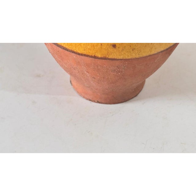 Ceramic Vintage French Glazed Pottery Jar, 1970s For Sale - Image 7 of 11