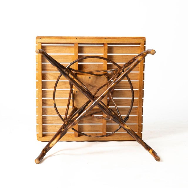 Brown Rustic Twig Table For Sale - Image 8 of 8