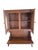 Vintage Richardson Brothers Solid Wood Country Hutch Cabinet With Glass Display Doors For Sale - Image 4 of 8