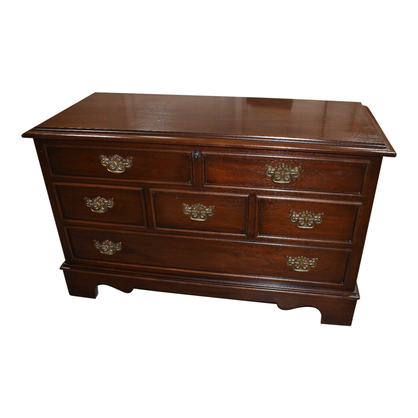 Antique Mahogany Lane Cedar Blanket Chest Chairish