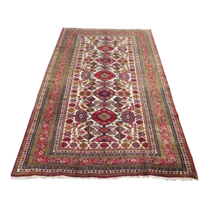 1960s Classical Turkish Handmade Oriental Carpet Area Rug