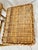 Wood Vintage Wicker Rattan Nesting Side Tables- Set of 3 For Sale - Image 7 of 12