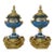 Antique Pair Celeste Blue French Sèvres Porcelain Ormolu Urns Vases Centerpiece For Sale
