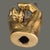 Vintage Metallic Gold Coated Brass Peace Victory Hand Gesture For Sale - Image 6 of 7