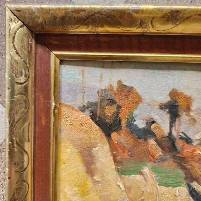 Oil on Canvas Painting of Laguna Califoria For Sale - Image 4 of 4