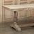 Grand Italian Rustic Trestle Table in Stripped Oak For Sale - Image 14 of 18